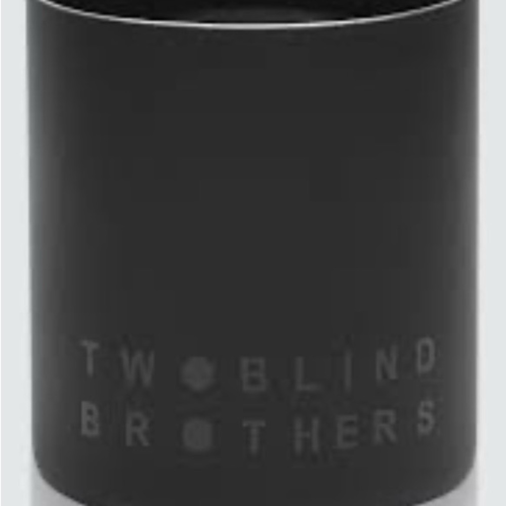 Two Blind Brothers Hand Poured Blackout Candle 12oz Saddlewood Scented - Picture 3 of 11